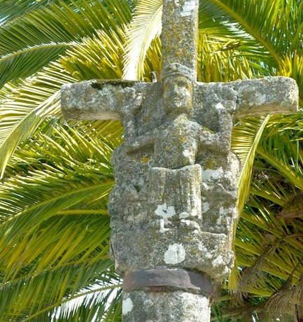 Cross at Melide